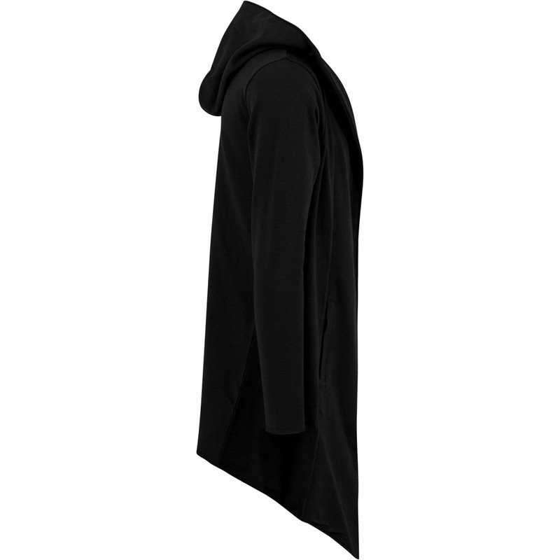 Urban Classics Men's Long Hooded Open Edge Cardigan - Regular