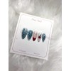 Cherry Dot Nail Tips - Stiletto / 체리 도트 네일팁
