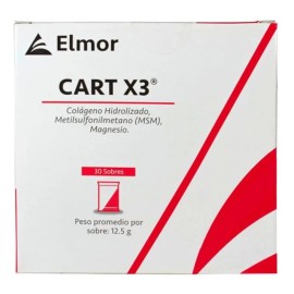 Suplemento Alimenticio Elmor Cart X3 30 Sobres