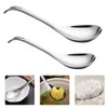 Cabilock Stainless Steel Rice Spoon 10.2 Inch Large Soup Ladle