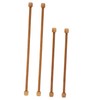 Kichvoe Bamboo Tapestry Poles 4-Piece Woven Hanging Rods Multi-functional Flag