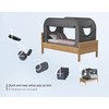 TidyFriend Twin Bed Tent, Pop-Up Privacy Canopy & Tent Beds