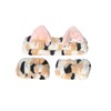 3 Piece Cat Ears Spa Headband For Washing Face (Calico,