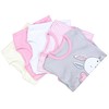 TupTam Baby Bodysuit Girls Pack of 5 - Short Sleeve