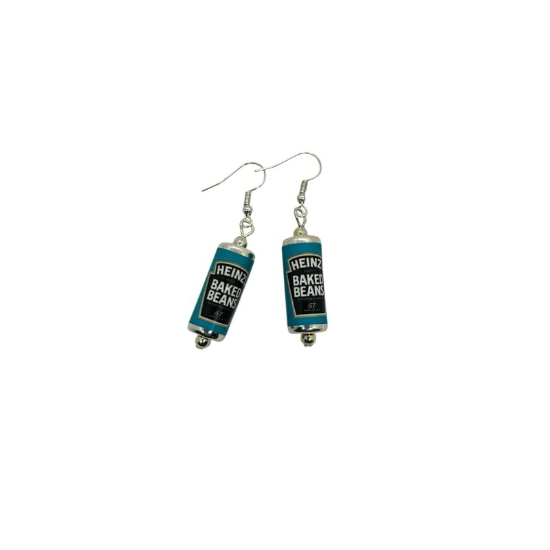 Baked Beans can earrings - Mixed Up Dolly