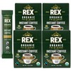 Rex Coffee Organic Fairtrade Natural Decaf Freeze-Dried Instant Sticks –