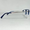 Elton John Eyewear Blues Eyeglasses Blue/Clear Frames Brand New In