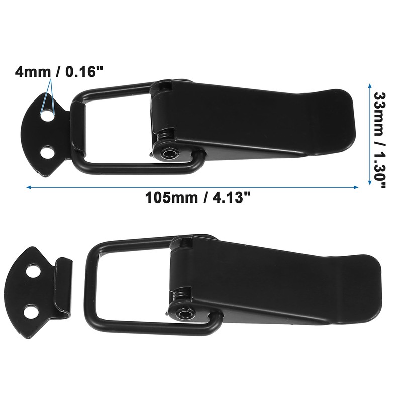 X AUTOHAUX Universal Car Bumper Security Hook Lock Clips Quick