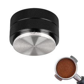 watchget 58mm Coffee Tamper，Premium Barista Coffee Tamper for 58mm Portafilter，Adjustable Depth- Professional Espresso Hand Tamper，Spiral