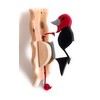 Red-headed woodpecker door knocker
