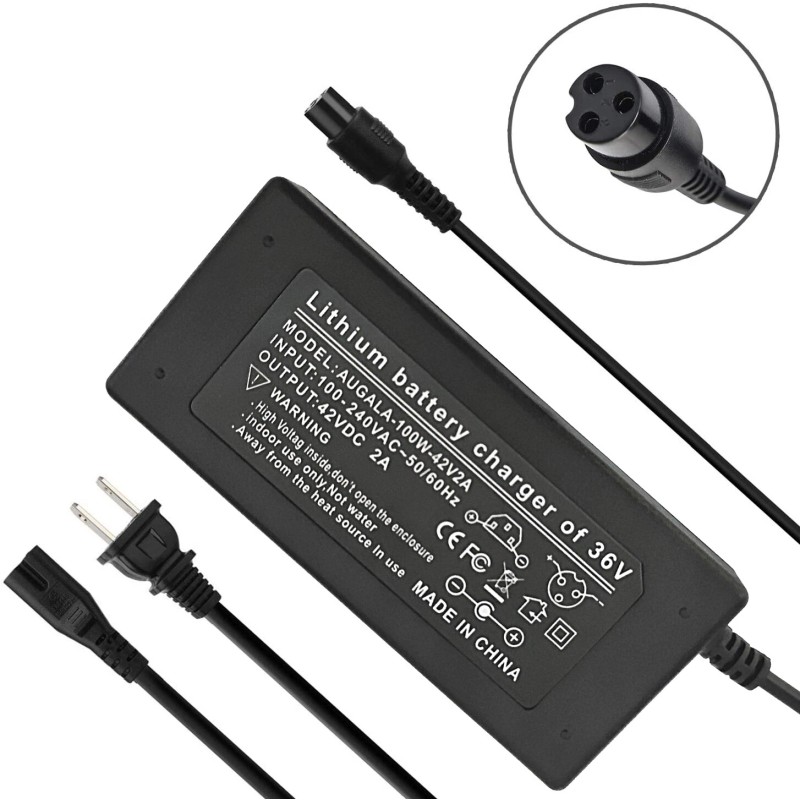 AUGALA Jetson Plasma All-Terrain Hoverboard Charger Replacement for FY0424200850