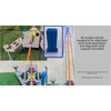Leveling and Alignment Stand for Rapsodo MLM2Pro and Garmin R10