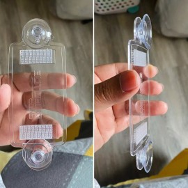 EZ Pass IPass Tag Holder Transponder Holder Toll Pass Clear Windshield Mount NEW