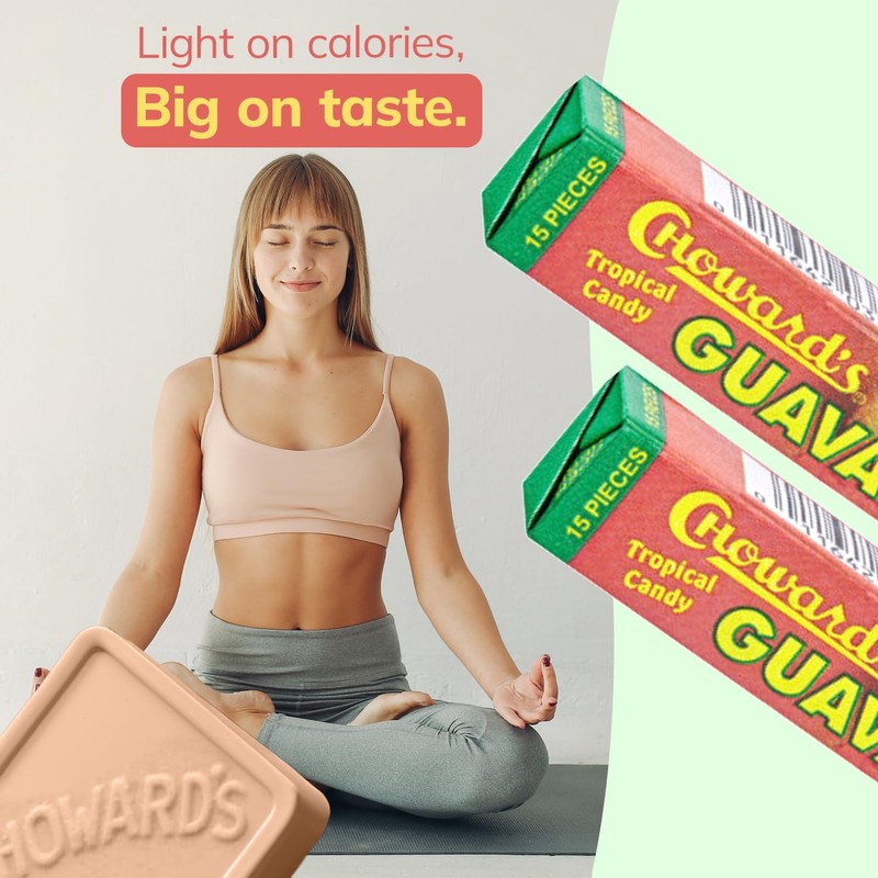 Choward's Guava Tropical Candy | Unique Fruit Flavors of Mint