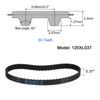 sourcing map 3 Pcs 120XL 037 Timing Belt 60 Teeth