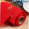 STOBOK Christmas Washable Fabric Tablecloth Festive Decorations for Party Home