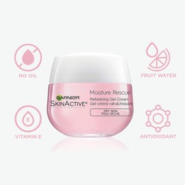 Garnier Garnier Moisture Rescue Refreshing Gel-Cream for Dry Skin. 24H Hydration, 50 mL