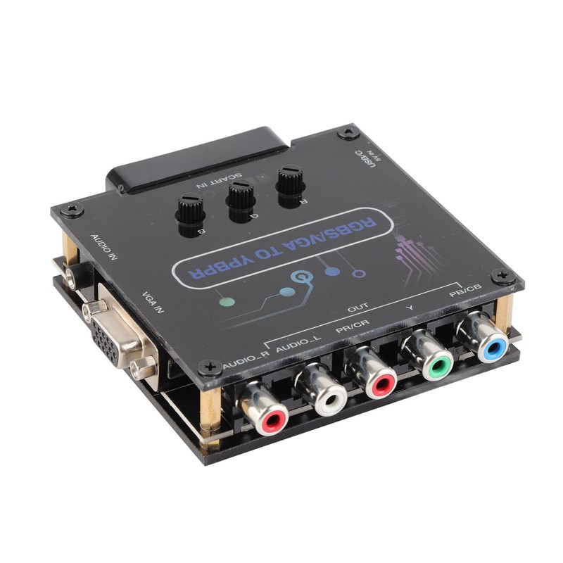 RGBS VGA SCART to YPBPR Component Converter for SFC for