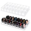 Legrap 2 Pack Eyeshadow Palette Organizer, 16 Slots Makeup Palette
