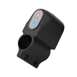 Eboxer Anti-Theft Bicycle Alarm 4 Digital Password Bike Security Lock, Waterproof, Vibration Alarm and 110db Alarm Signal for Bicycle, Motorcycle, Moped Bike