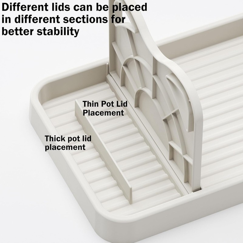 2Pcs Spoon Rest Holder,Foldable Spoon Holder for Kitchen Counter,Pot Lid