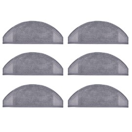 Neutop Replacement Washable Reusable Mops Cloths Mopping Pads Compatible with eufy RoboVac X8, X8 Hybrid, Robot Vacuum and Mop Cleaners Spare Parts Accessories, 6-Pack.