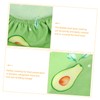 3pcs Food Elastic with Cotton Proofing Reusable Leftovers Avocado Cloth
