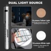 RISEMART Rechargeable Pen light with Medical Scissors and 4 Pen