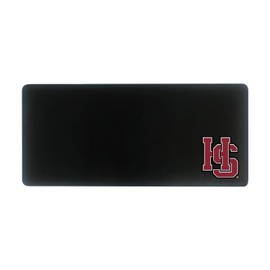 OTM Essentials Hampden-Sydney College Classic Cloth Desk Mat, Durable Office Supplies, Non-Slip Base, Responsive Desk Pad with Smooth Cloth Surface, Black