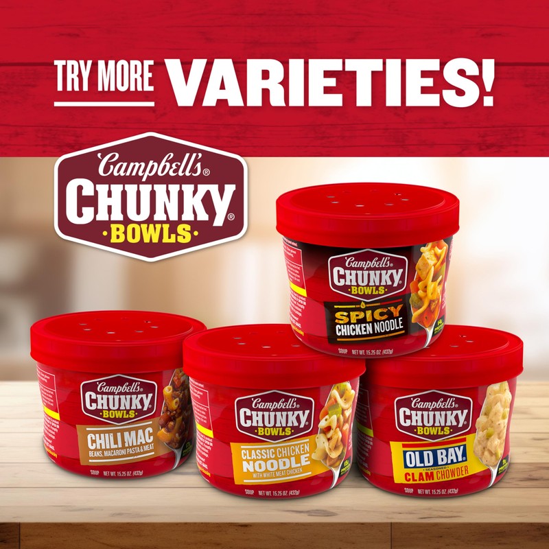 Campbell's Chunky Soup, Loaded Potato Seasoned with Bacon, 15.25 oz