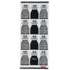 Marushin Lisa Larson 6805015100 Face Towel, Lisa Larson, Monochrome, Lisa