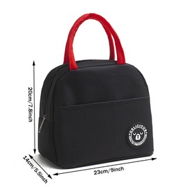 Hachera Lunch Bag, Small Lunch Bag, Insulated Bag, Waterproof Mini Lunch Box, Small Cooler Bag, Thermal Bag, Insulated Bag, Lunch Apply Work, School, Trip