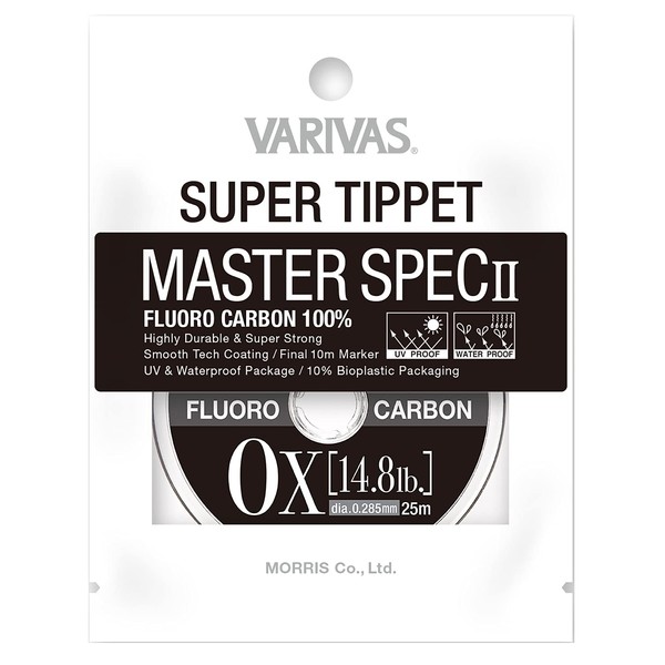 VARIVAS Super Tippet Master Spec II Fluorocarbon 0 X 25