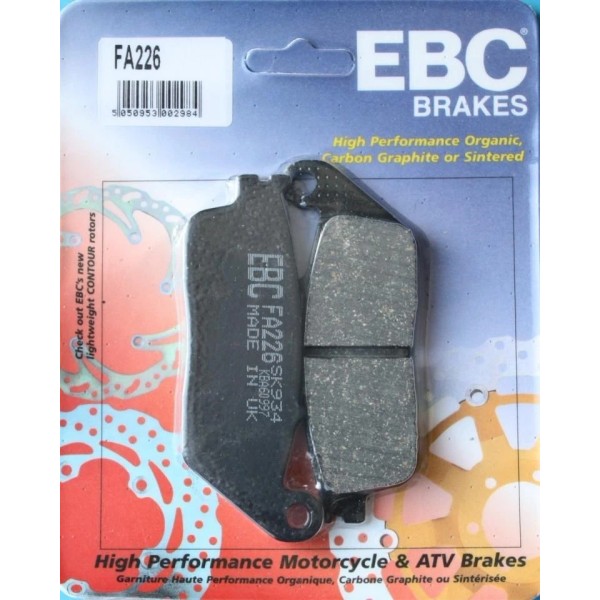 EBC BRAKES PREMIUM FRONT EBC ORGANIC BRAKE PAD SET FOR