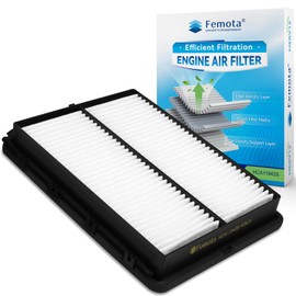 Femota CA11943 Engine Air Filter, Pre-oiled, Longer Lifespan, for Hyundai Palisade (20-25), Santa Fe (19-20), Santa Fe Sport (17-18); Kia Sedona (15-21), Sorento (16-20), Telluride (20-25)