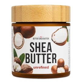 Better Shea Butter Manteca de karité cruda – Manteca de karité africana 100% pura sin refinar para el cabello – Hidratante de piel para cara, cuerpo y para hacer jabón base y loción batida de