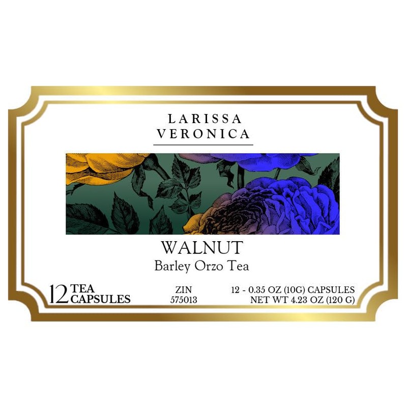 Walnut Barley Orzo Tea (Single Serve K-Cup Pods) (12 pods,