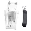 BIUDECO Salon Barber Scissors Pouch Transparent Hairdressing Scissors Bag Convenient