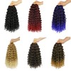 ENBEAUTIFUL 18 Inch 8 Packs Curly Crochet Hair Beach Curl