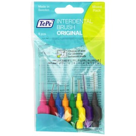 TePe Interdental Brushes Original Mixed Pack of 8
