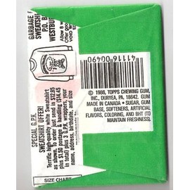 TOPPS Garbage Pail Kids Series 3 Wax Pack