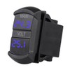 Car DC 10V-60V Blue LED Digital Dual Voltmeter Universal for