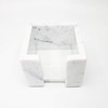 Sticky Memo Pad Note Cube Holder Marble Home Office Desk