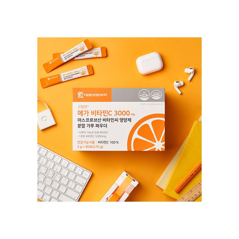 Daewoong Life Science Mega Vitamin C 3000 mg Vitamin C