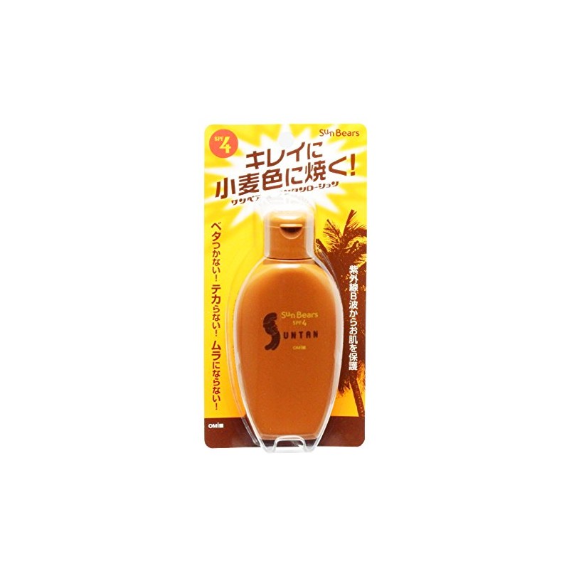 Omi Brothers Mentum Sun Bears Santan Lotion SPF4 3.4 fl