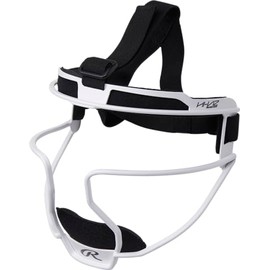 Rawlings | HI-VIZ Ultra Adult Softball Fielder's MASK | White | Adult