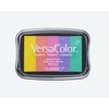 Rayher 2839799 Tsukineko Versacolor Pigment Ink Pad, Rainbow, 5 Colours,