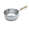 Kyoto Katsugu Snow Flat Pot, Frosted, 7.1 inches (18 cm),