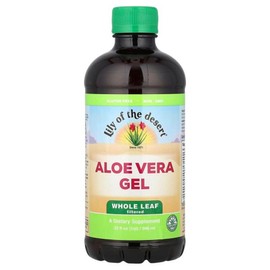 Lily of the Desert Aloe Vera Gel with Whole Leaves (Aloin Removed) 32 fl oz (946 ml) LTD-20032, 1 x 946ml / Lily of the Desert 알로에베라 젤 전체 잎 사용(알로인 제거) 946 ml(32 fl oz) LTD-20032, 1개, 946ml