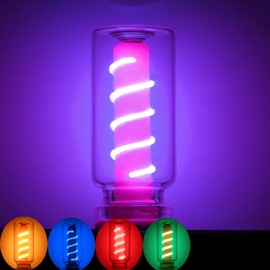 TINLOK Car Ambient Light,Car USB Night Light Touch Dimmable LED Filament Lamp, USB Powered, Multi-Color Touch Control, Portable Night Light for Bedroom, Camping, Holiday Decor (Purple)